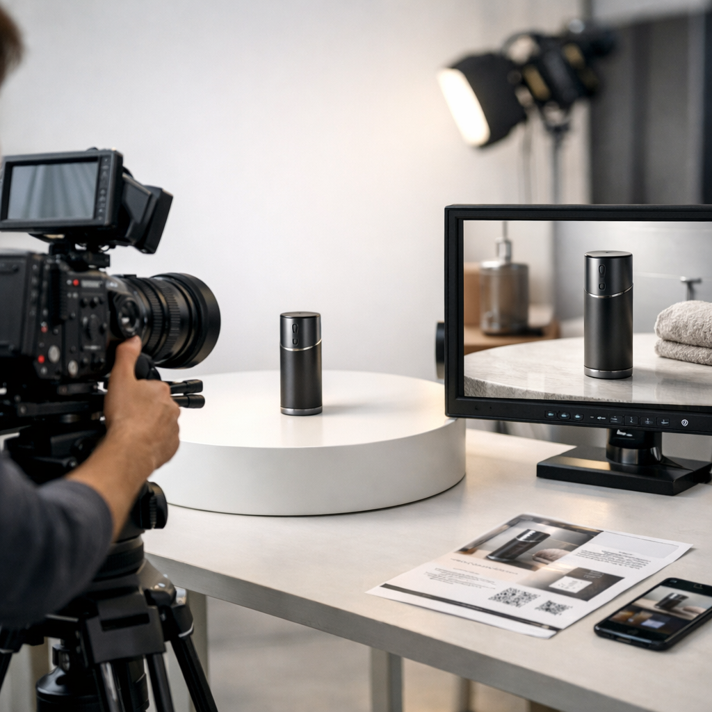 Produkte mit hochwertigen Videoaufnahmen überzeugend präsentieren